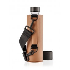 Equa Mismatch stikla ūdens pudele ar somiņu Crossbody Maple, 750ml
